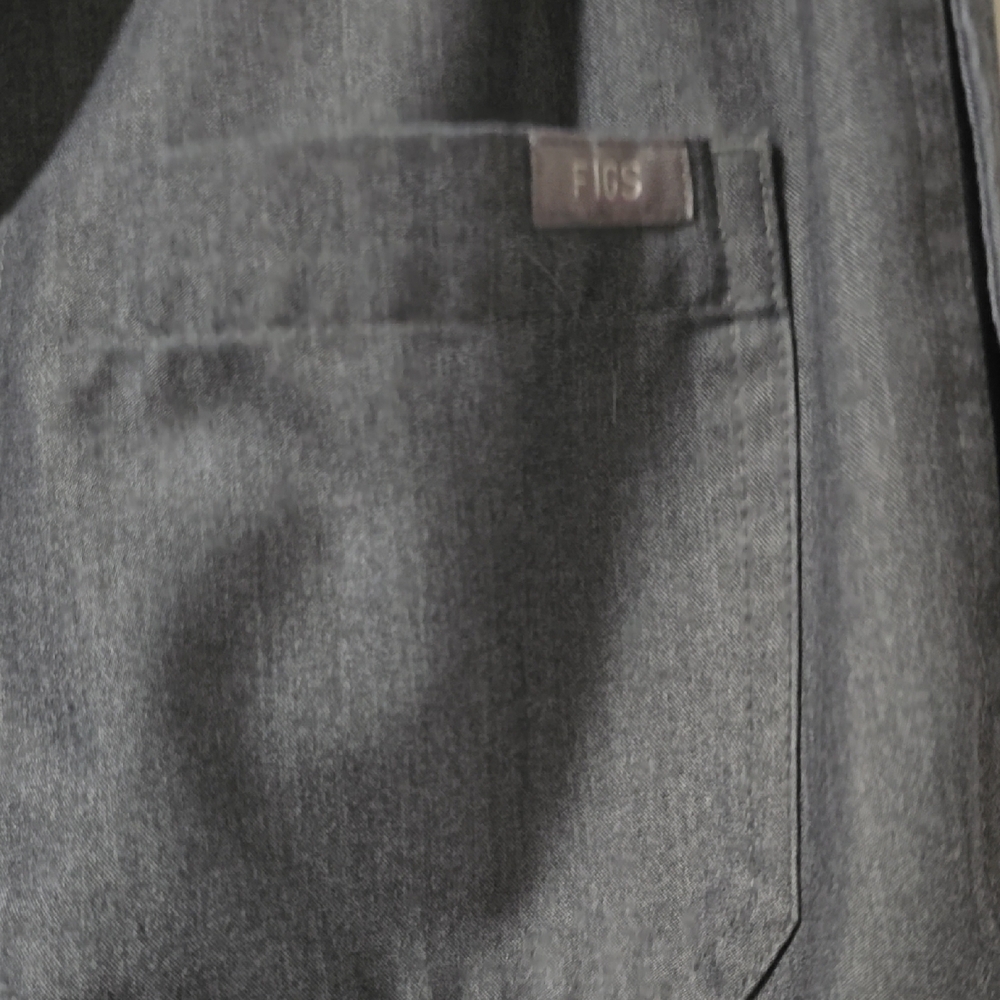 Figs Gray and Green Joggers with Relaxed Fit - Picture 3 of 9